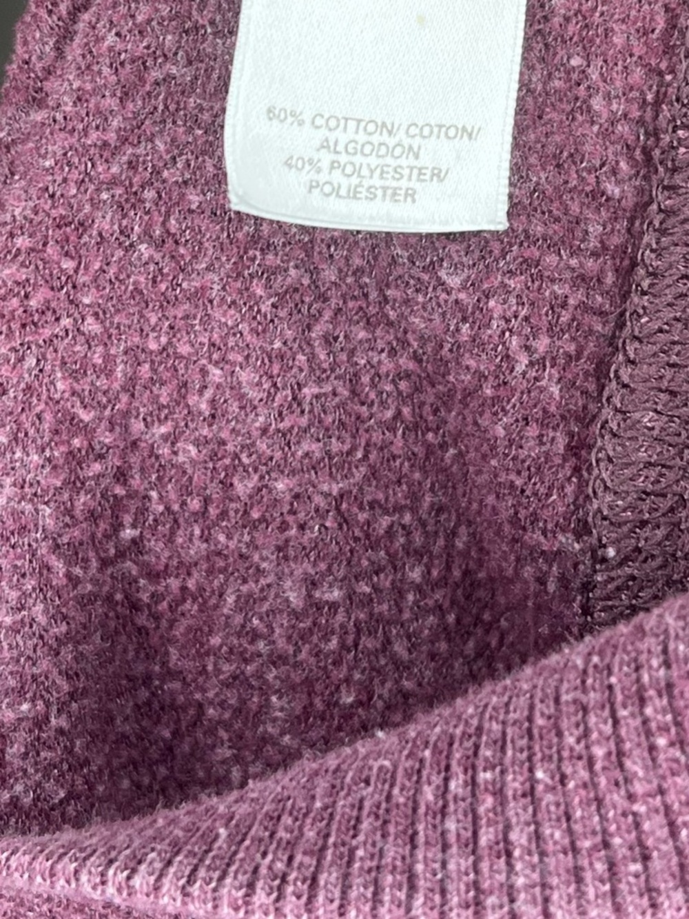 Victoria Secret Maroon Crewneck Sweatshirt Small - Picture 5 of 6